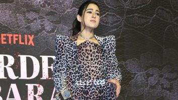 Sara Ali Khan looks fearless & bold in animal print at ‘Murder Mubarak’ trailer launch