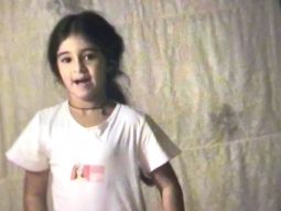 She had the drama in her since childhood! Ananya Panday looks super cute