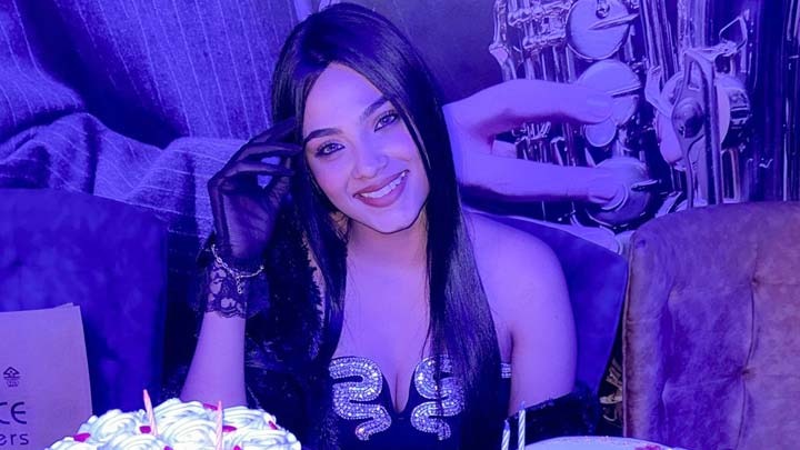Bigg Boss fame Tamkeen Khan snapped celebrating her birthday