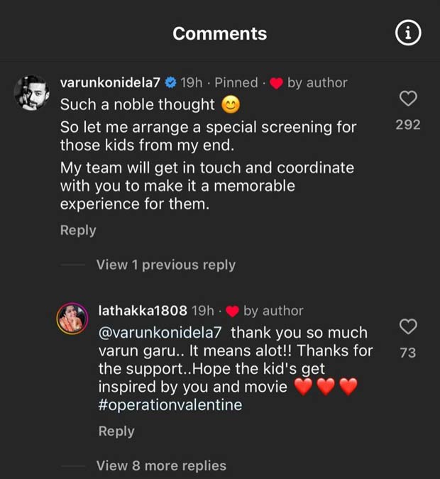Varun Tej to bring smiles to the faces of 200 NGO kids with a special screening of Operation Valentine