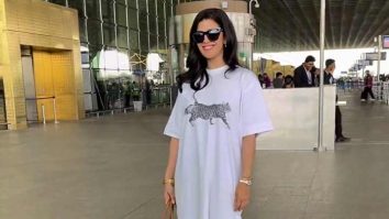 We love a happy & cheerful Nimrat Kaur!