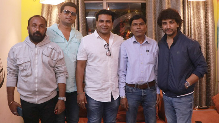 Team ‘Dhaaak’ celebrated the success of Jaikara song