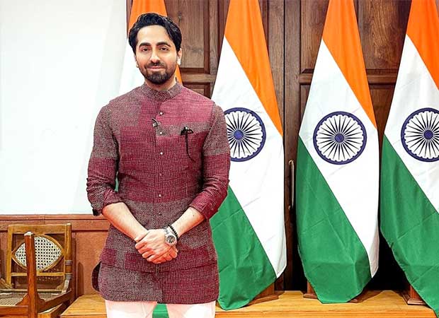 Ayushmann Khurrana visits new Parliament building; calls it "incredible architectural marvel" representing "our shining democracy, heritage and culture"