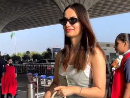 Denim girl at heart! Manushi Chhillar smiles for paps at the airport