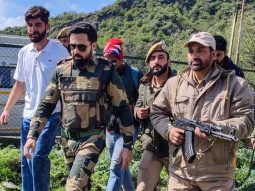 Emraan Hashmi dons Army uniform for Ground Zero; gets mobbed by fans during the shoot at Baramulla in Kashmir, see videos