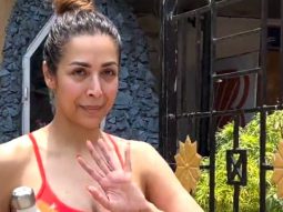 Fitness Queen! Malaika Arora waves at paps post workout session