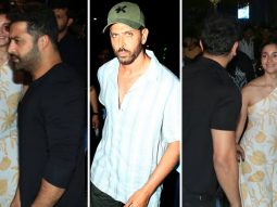 Jr NTR joins Hrithik Roshan, Ranbir Kapoor, Alia Bhatt, Karan Johar, Ayan Mukerji and Saba Azad for dinner get-together in Mumbai, watch