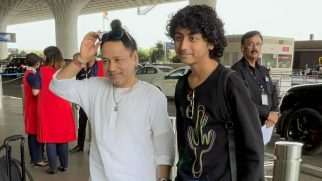 Kailash Kher’s fun interaction with paps at the airport
