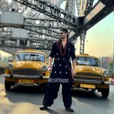 Kartik Aaryan shares photo from the sets of Bhool Bhulaiyaa 3; poses as Rooh Baba in the middle of Kolkata streets