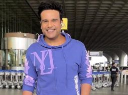 Krushna Abhishek chit chats with paps as he gets clicked at the airport