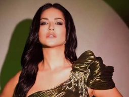 Metallic Queen! Sunny Leone slays in this fabulous outfit