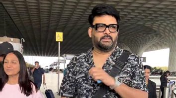 Paps compliment Kapil Sharma as he gets clicked at the airport