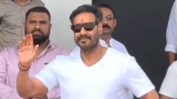 Paps wish birthday boy Ajay Devgn as he gets clicked by paps at the airport