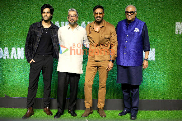 photos ajay devgn boney kapoor sanya malhotra and others grace the special screening of maidaan 1