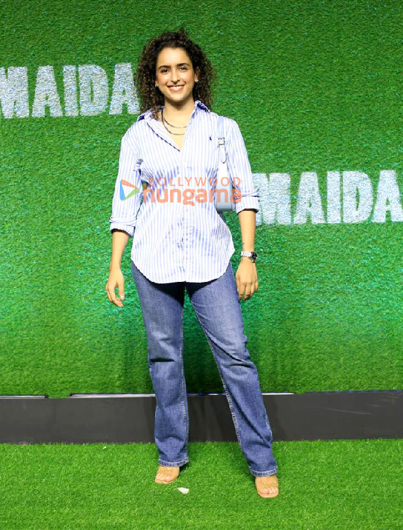 photos ajay devgn boney kapoor sanya malhotra and others grace the special screening of maidaan 2