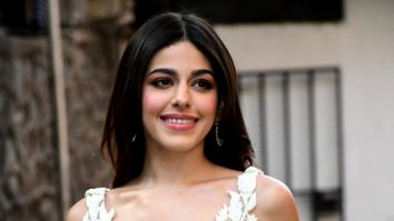 Photos: Alaya F snapped promoting her film Srikanth