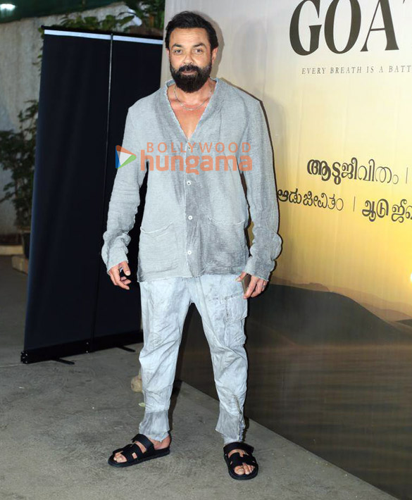 photos bobby deol adah sharma zaheer iqbal and others grace the special screening of the goat life 1