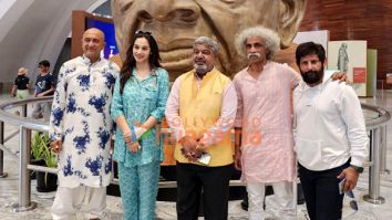 Photos: Cast of Razakar: The Silent Genocide of Hyderabad pay homage to Sardar Patel