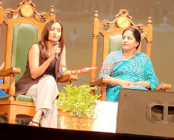 photos cast of the film pyar ke do naam attended a promotional event at aligarh muslim university campus 3