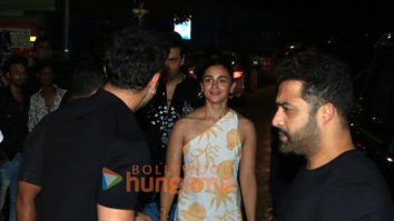 Photos: Jr NTR, Ranbir Kapoor, Alia Bhatt, Hrithik Roshan, Saba Azad and Karan Johar snapped in Bandra