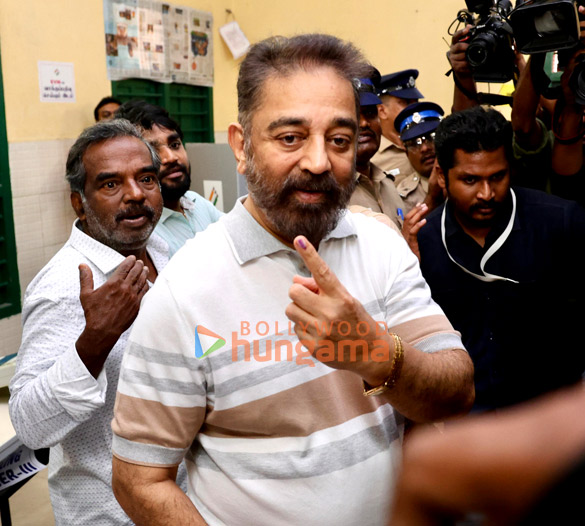 Photos: Kamal Haasan, Rajinikanth and other celebs vote in Chennai