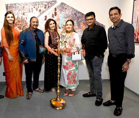 photos lesle lewis jaspinder narula and others snapped at anita goels avtaran exhibition at juhu 2