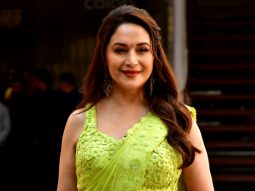 Photos: Madhuri Dixit, Suniel Shetty and Bharti Singh snapped on the sets of Dance Deewane 4