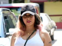 Photos: Neha Bhasin snapped outside the gym in Bandra
