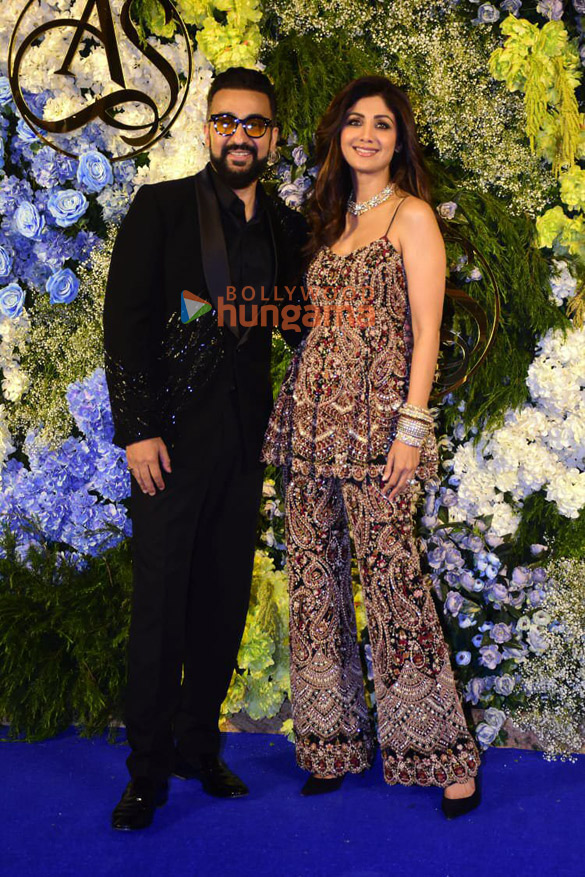 photos producer anand pandit and family snapped with daughter aishwarya and son in law sahil at their wedding reception 18 2