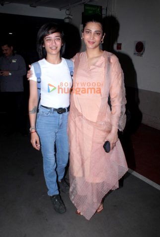 Photos: Shruti Haasan, Akshara Haasan, Malavika Mohanan and others snapped at the airport