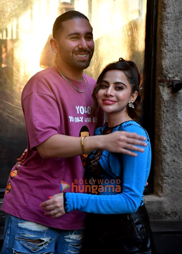 Photos: Uorfi Javed and Orhan Awatramani snapped in Juhu