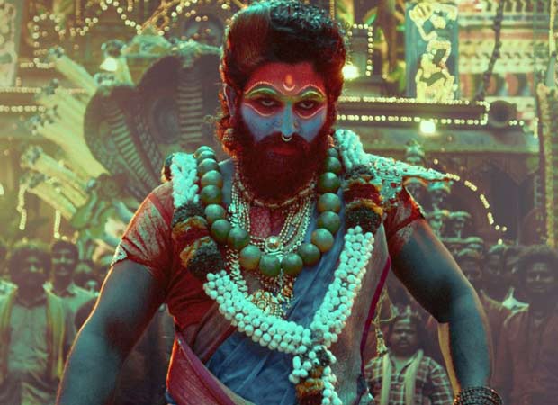 Pushpa 2: The Rule Teaser: Saree-clad Allu Arjun with trident and ghungroo unravels FIERCE MANIA as he returns as Pushpa Raj; Sukumar creates Jaathara in first glimpse, watch : Bollywood News -