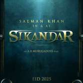 CONFIRMED! Salman Khan announces film Sikandar for Eid 2025 with Sajid Nadiadwala and AR Murugadoss