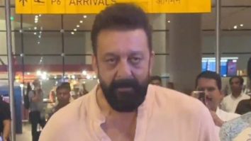 Sanjay Dutt’s airport walk says ‘power & confidence’!