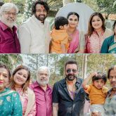 Sanjay Dutt attends naming ceremony of Dhruva Sarja and Prerna Shankar’s second baby Sanjay Dutt attends naming ceremony of Dhruva Sarja and Prerna Shankar’s second baby