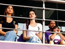 Shah Rukh Khan receives roaring welcome at Eden Gardens; Suhana Khan, AbRam Khan and Ananya Panday join KKR vs LSG match, see pics and videos