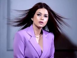 Lavender love! Shraddha Das slays her boss lady look