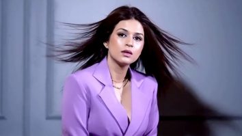 Lavender love! Shraddha Das slays her boss lady look