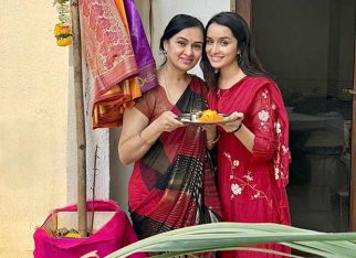 Shraddha Kapoor shares photos of her Gudi Padwa celebration with family