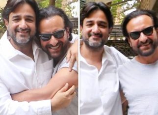 Siddharth Anand and Saif Ali Khan ream up after 17 years; duo gets snapped outside Marflix Pictures office