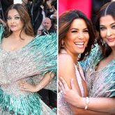 Cannes 2024: Aishwarya Rai Bachchan dons silver Falguni Shane Peacock gown with turquoise fringe hues; reunites with Eva Longoria at Kinds of Kindness premiere