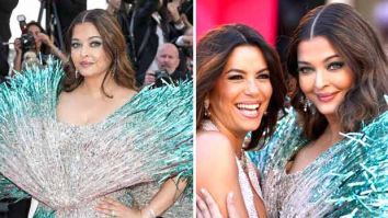 Cannes 2024: Aishwarya Rai Bachchan dons silver Falguni Shane Peacock gown with turquoise fringe hues; reunites with Eva Longoria at Kinds of Kindness premiere