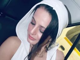 Ameesha Patel shares a glimpse of her eventful night!