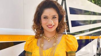 Ankita Lokhande gets clicked with an injured hand on Dance Deewane set