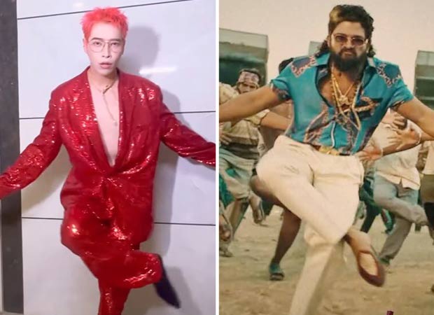 Bollywood Hungama Style Icon Awards 2024: South Korean singer Aoora raises the Pushpa fever by mimicking Allu Arjun starrer's dance move 