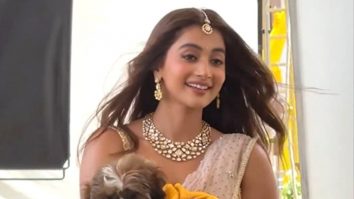 Brightening up the day with her smile, Pooja Hegde in a yellow lehenga