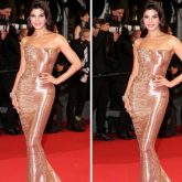 Cannes 2024 Jacqueline Fernandez exudes elegance in strapless shimmering gown by Mikael D Couture, see videos and pics
