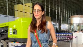 Chahat Khanna keeps it cool & casual as she gets clicked at Mumbai Airport