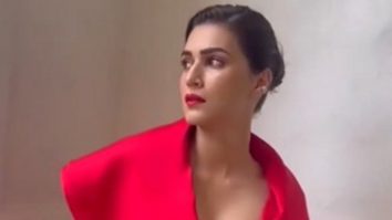 Dressed in the colour of love! Kriti Sanon
