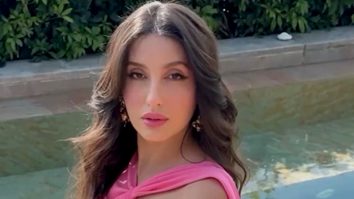Flawless & Refreshing in pink! Nora Fatehi